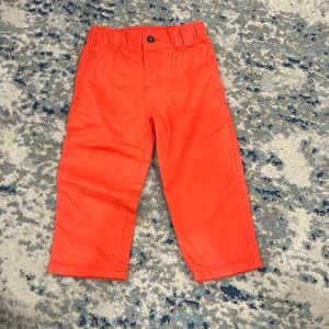 Coral pants for boys or girls NWOT